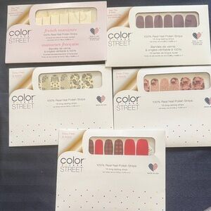 Color Street Nail Polish Strips - 5 for $10